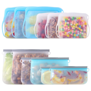 Leakproof Food Grade Silicone Bag With Custom Logo Manufacturer1
