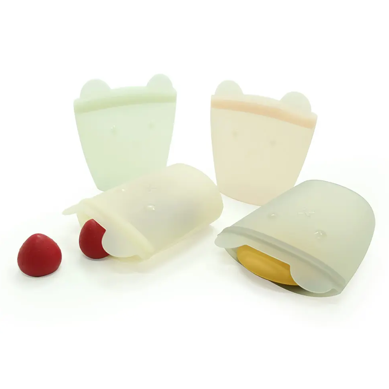 High Quality Silicone Food Storage Bag with Custom Design Factory4