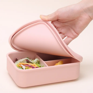 OEM Reusable Silicone Snack Containers with Airtight Lids Manufacturers1