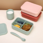 OEM Reusable Silicone Snack Containers with Airtight Lids Manufacturers2
