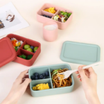 OEM Reusable Silicone Snack Containers with Airtight Lids Manufacturers3