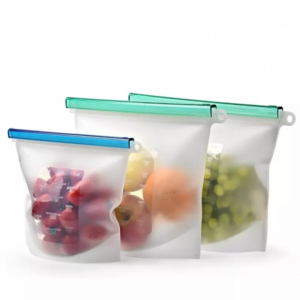 Custom High Quality Folding Silicone Food grade Storage Bags Manufacturing1