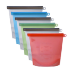 Custom High Quality Folding Silicone Food grade Storage Bags Manufacturing2