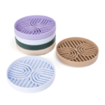 Custom Logo Pet Licking Bowls with with Suction Cups Factory2
