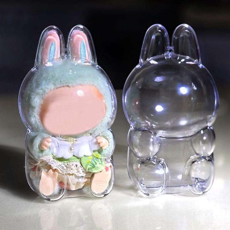 Elevate Your Labubu Macaron Series with Custom ABS Clear Protective Cases from Factory to Shelf5