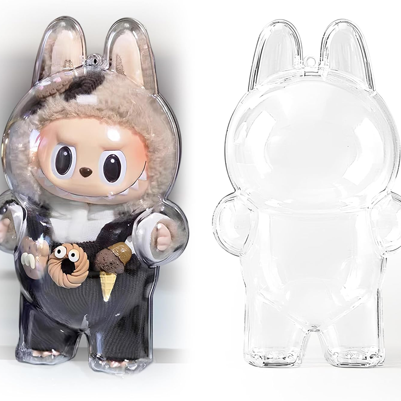 Elevate Your Labubu Macaron Series with Custom ABS Clear Protective Cases from Factory to Shelf8