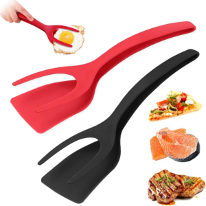 OEM Silicone Turner and Spatula Tong Egg Flipper for Eggs, Pancakes, French Toast & Omelets Manufacturers1