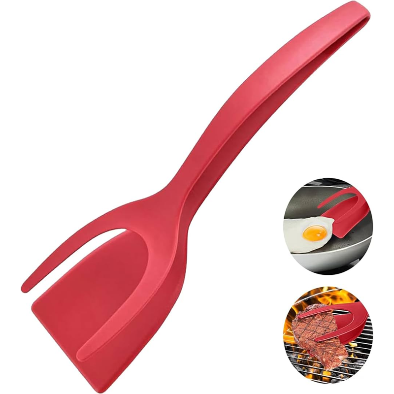 OEM Silicone Turner and Spatula Tong Egg Flipper for Eggs, Pancakes, French Toast & Omelets Manufacturers4