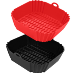 White Label Reusable Air Fryer Silicone Basket Liner Mat for Cooking Kitchen Utensil Accessories Suppliers2