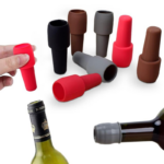 Custom Reusable Silicone Wine Seal Cover Stoppers for Wine Bottles Applications Manufacturing 2