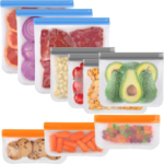 Customized Reusable BPA Free Silicone Food Storage Bags in Bulk Order Manufacturing1