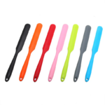 OEM Heat-resistance Silicone Jar Spatulas with Long Handle for Kitchen Application Suppliers1