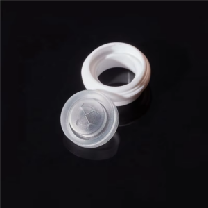 Customized LSR Injection Molding No Leakage 9.8mm Snowflake Silicone Sealing Valves for Water Bottle Manufacturers1