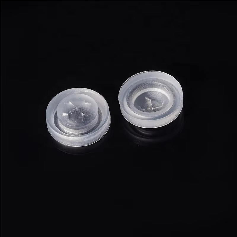 Customized LSR Injection Molding No Leakage 9.8mm Snowflake Silicone Sealing Valves for Water Bottle Manufacturers2