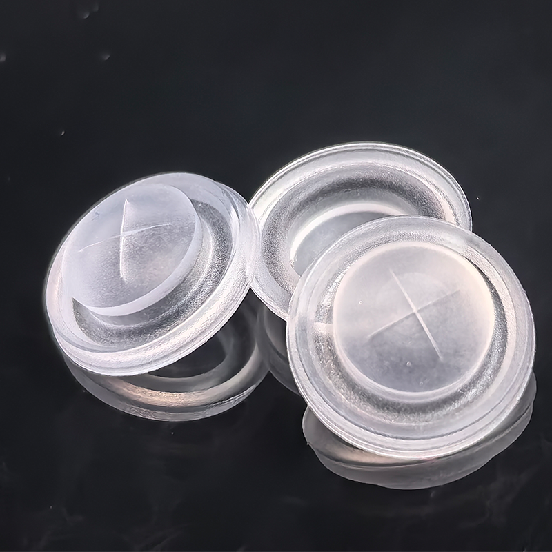 OEM Compression Molding One Way Check Cross Slit Silicone Check Valve for Squeeze Bottle Cap Suppliers3