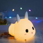 OEM Cartoon Rabbit Silicone Rubber Night Lamps Lights with ISO9001 for Christmas Gift Suppliers3