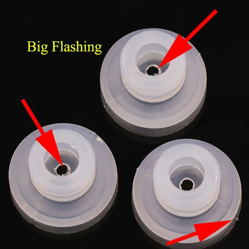 silicone-flash-defect-example