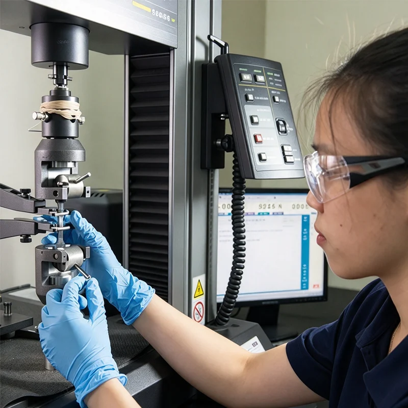 Milosilicone ubber Mechanical Testing
