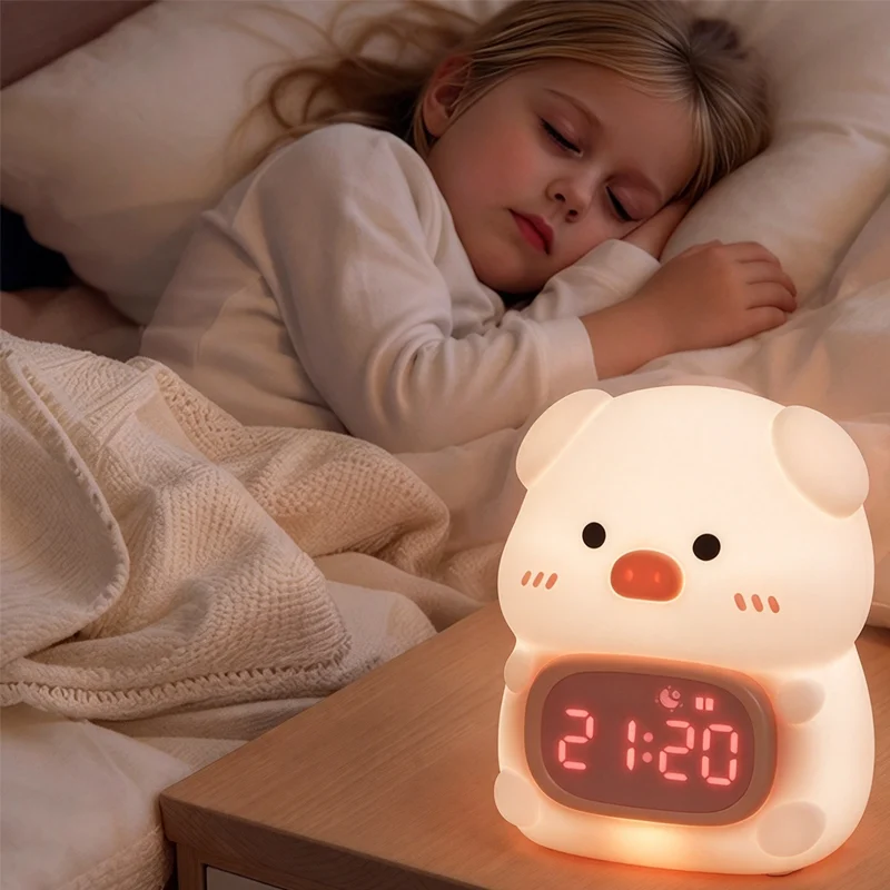 cute silicone lamp