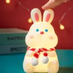 silicone bunny lamp