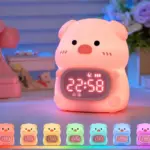 silicone color changing night light