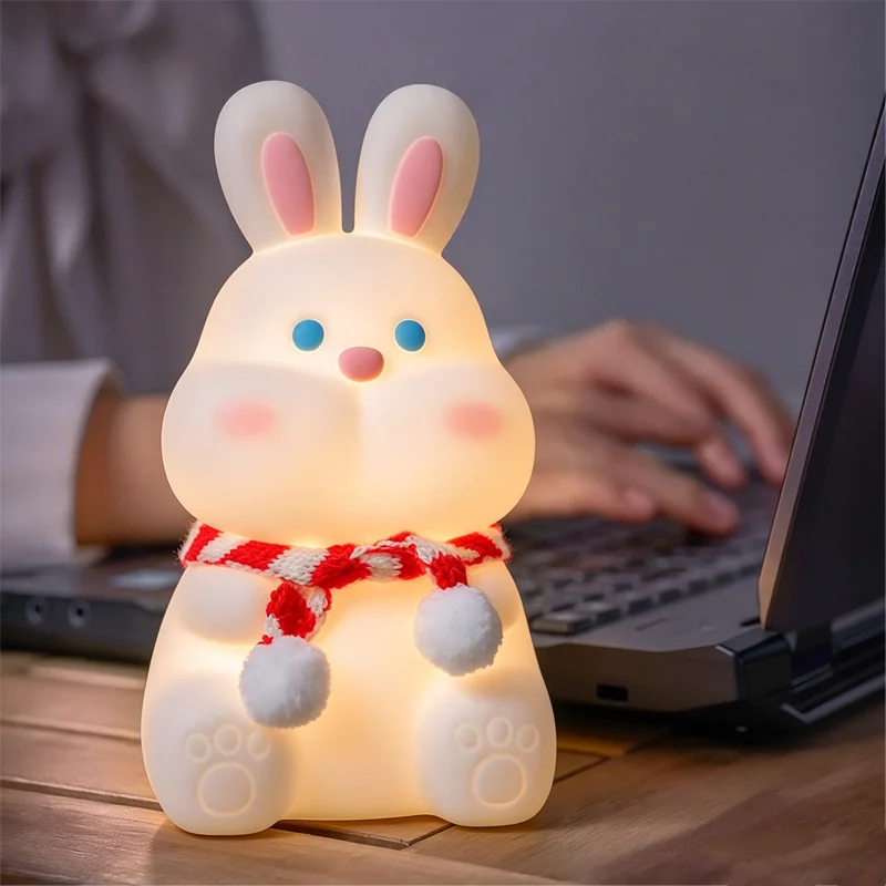 silicone rabbit night light
