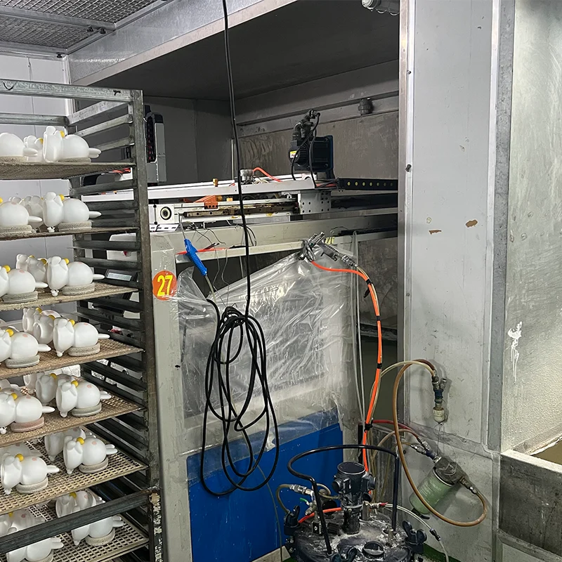 surface treatment for silicone night light